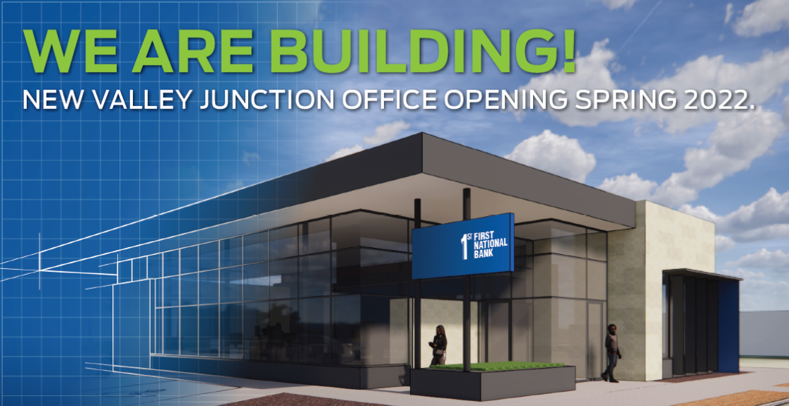 Valley Junction Relocation First National Bank